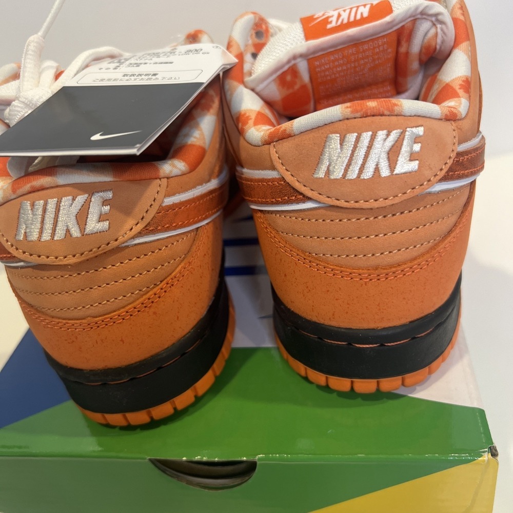 Nike SB Dunk Low OG Orange Frost Skateboarding Shoes Men's Size 8.5 - Picture 3 of 6